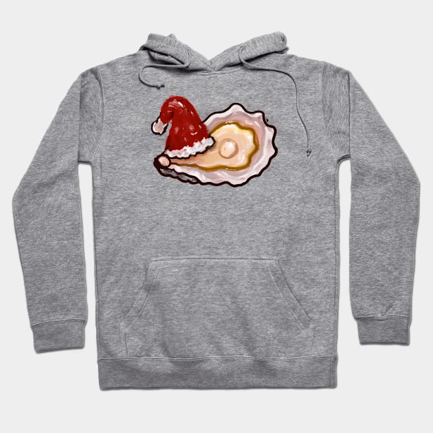 Cute Oyster Drawing Hoodie by Play Zoo